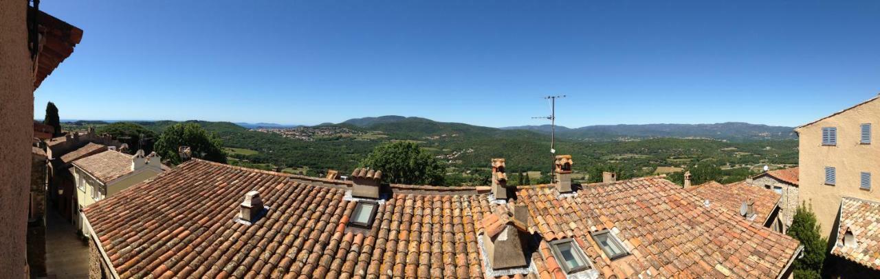 La Suite De La Maison Du Village Gassin Bagian luar foto